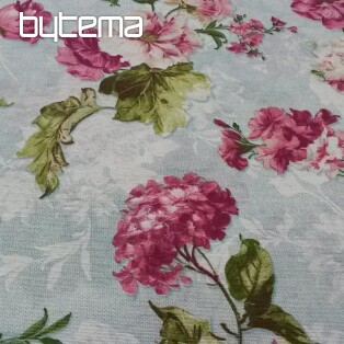 Decorative fabric HORDENZIE LEONE turquoise