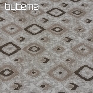 Decorative fabric TULUM ROMBO brown