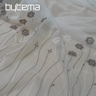Modern embroidered curtain 597/500