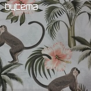 Decorative fabric AMERIKA monkey