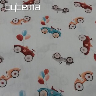 Children's cotton satin CARS digital printing