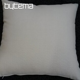 Decorative white pillowcase GERSTER