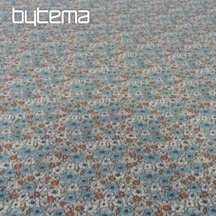 Cotton fabric KALMIA blue