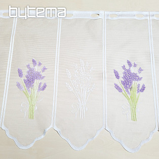 Jacquard curtain for stained glass LAVENDER