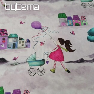 Children&#39;s decorative fabric BAMBINA