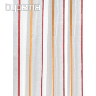 Light decorative curtain MARLON orange 135x245