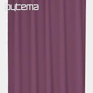 Light decorative curtain VICKY dark purple 140x245