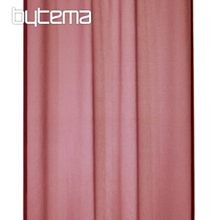 Light decorative curtain DIEGO terracotta 135x245