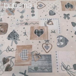 Decorative fabric TM PATCHWORK beige