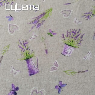 Decorative fabric LAVENDER Iilac