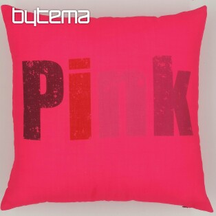 Decorative cushion cover COLORS PINK