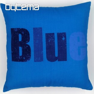 Decorative cushion cover COLORS BLUE