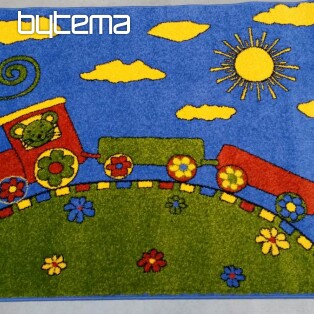 Children's piece rug LOCOMOTIVE! Last piece !