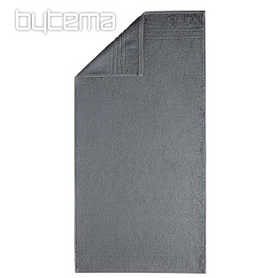 Luxury towel and bath towel MADISON 072 dark gray