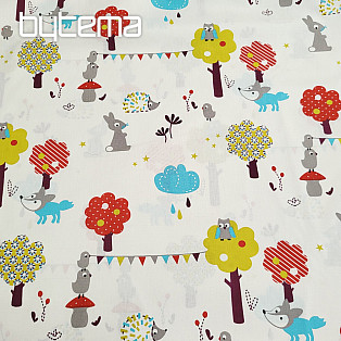 Cotton fabric ANIMALS II