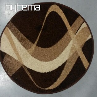 Round carpet BROWN