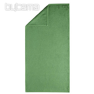 Luxury towel and bath towel MADISON 482 dark green