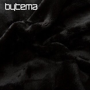 Micro flannel sheet SLEEP WELL black