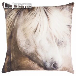 Decorative pillow VELVET horse