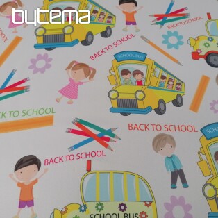 Decorative fabric 10027-03 BACK TO SCHOOL