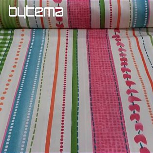 Decorative fabric RAYA pink