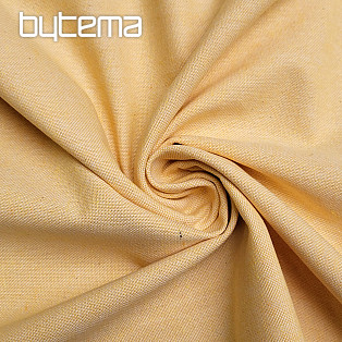 Decorative fabric LINEN PASTEL yellow 57