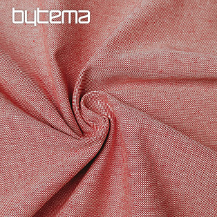 Decorative fabric LINEN PASTEL red 64