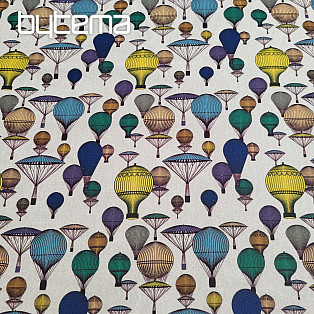Decorative fabric BALLOON GLOBE 601 digital print