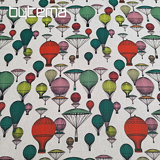 Decorative fabric BALLOON GLOBE 701 digital print