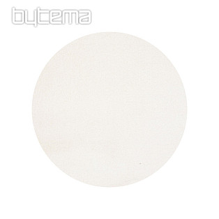 Round rug SHAGGY DOLCE VITA WHITE