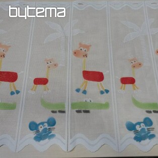 Children brise-bise curtain ANIMALS