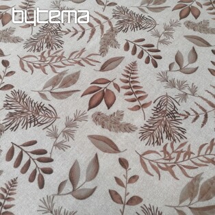 Decorative fabric FERN BROWN