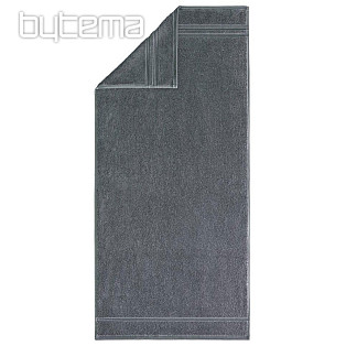 Luxury towel and bath towel MANHATTAN GOLD 072 gray
