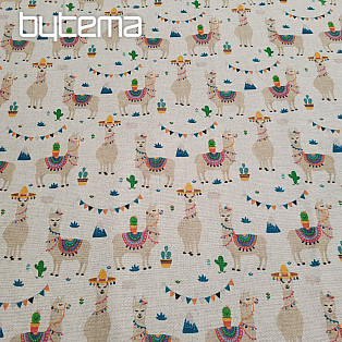 Decorative fabric LAMY cut