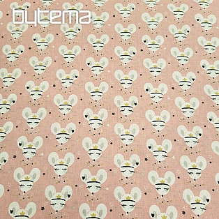 Cotton fabric MICE