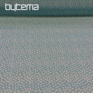 Cotton fabric STILI turquoise
