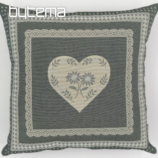 Tapestry cushion cover SELSKÁ JIZBA gray
