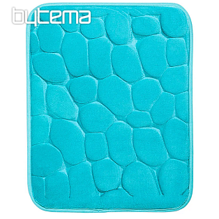 Bathroom mat TILES TURQUOISE