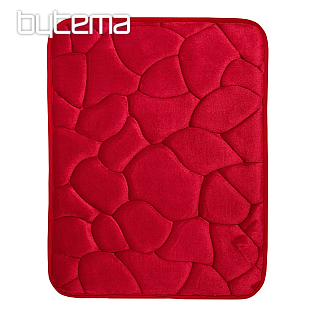 Bathroom mat TILES RED