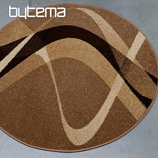 Round carpet BROWN BEIGE