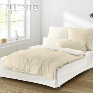Luxury satin bedding LINEA 8021-80 cream