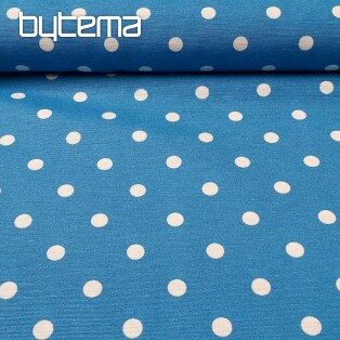 Decorative fabric dot NEO 606 petrol blue