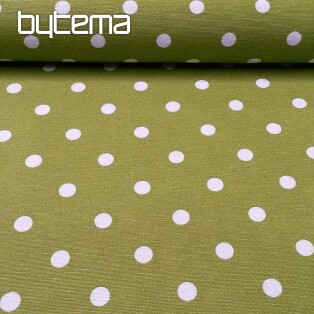 Decorative fabric dot NEO green 706