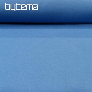 Unicolored decorative fabric LISO 404 blue