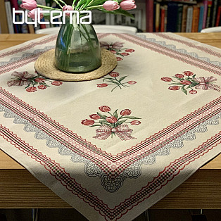 Tapestry tablecloth and scarves TULIP