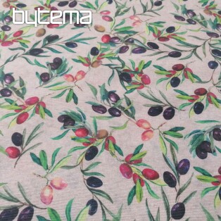 Decorative fabric VERCORS olives 101