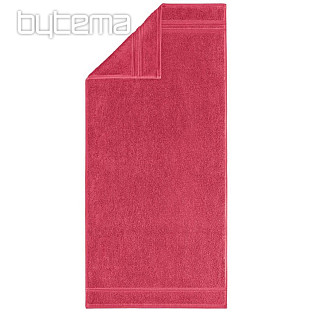 Luxury towel and bath towel MANHATTAN GOLD 221 red