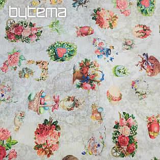 Decorative fabric EASTER ROMANCE