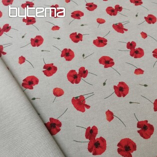 Decorative fabric POPPY