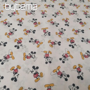 Cotton fabric MICKEY MOUSE